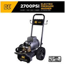 Load image into Gallery viewer, BE B2775EA 2,700 PSI 4.0 GPM Cold Water Electric Pressure Washer with Baldor Motor and CP Triplex Pump