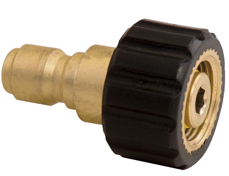 Barens 6322 (200)22mm Screw Coupler X 3/8 QC Plug Adapter