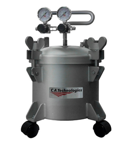 C.A Technologies 2.5 gallon (NON-ASME) Stainless Steel Non-Agitated Pressure Tank - SINGLE REGULATED