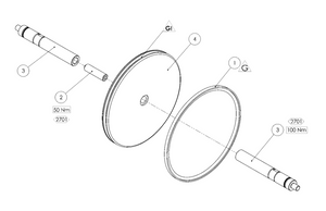 Binks - 162728 PISTON SEAL MAPLE 60 PUMP