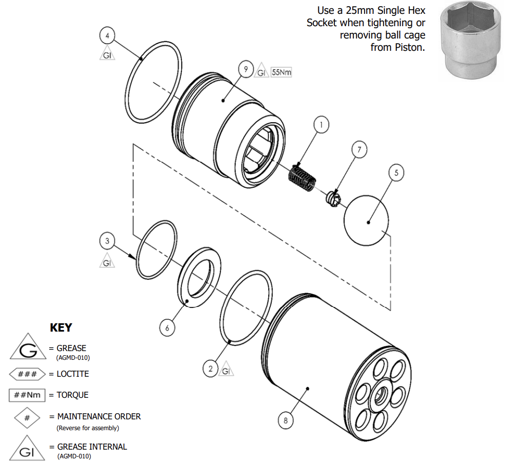 Devilbiss - 162854 FEP ENCAPSULATED VITON O-RING Ø82.22 X 2.62