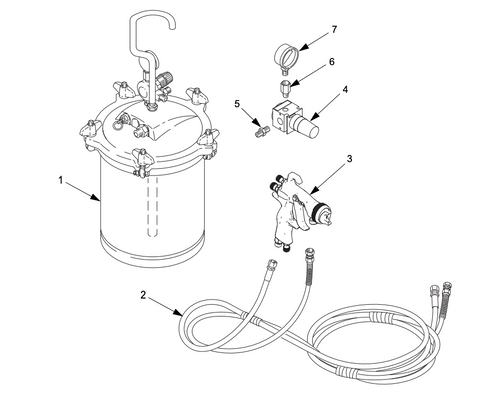 Graco 24C828 Pressure Tank Kit