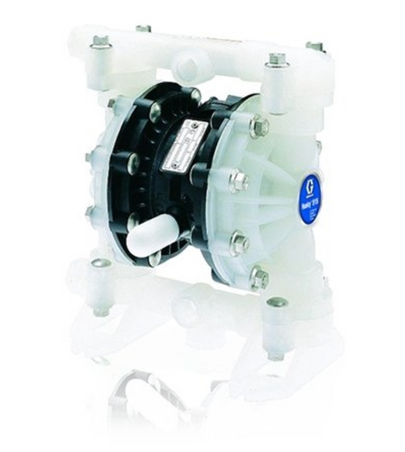 Graco Husky 515 1/2 in NPT PP Pump, PP Center Section, PP Seats, PTFE Balls & PO Diaphragm