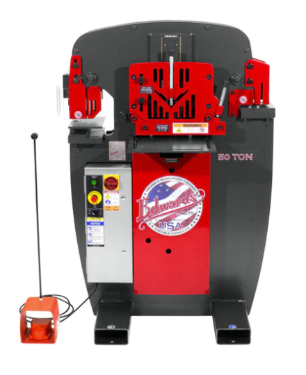 Edwards - 50 Ton Ironworker 3 Phase, 460 Volt with PowerLink