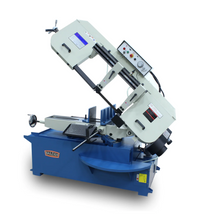 Load image into Gallery viewer, Baileigh Industrial - 220 Volt 3 Phase Metal Cutting Band Saw Mitering Vice and Head 1-1/4&quot; Blade Width