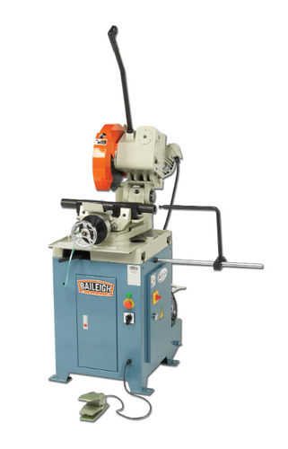 Baileigh Industrial - 220V 3Phase Heavy Duty Manually Operated Cold Saw With Pneumatic Vise 14