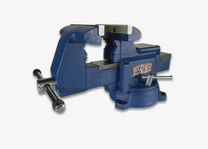 Baileigh Industrial - 5" INDUSTRIAL BENCH VISE WITH INTEGRATED PIPE JAWS