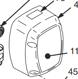 Graco 287520 Front Cover GMAX II 7900
