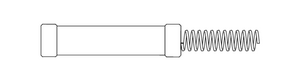 Ransburg A13382-00 High Voltage Resistor Assembly