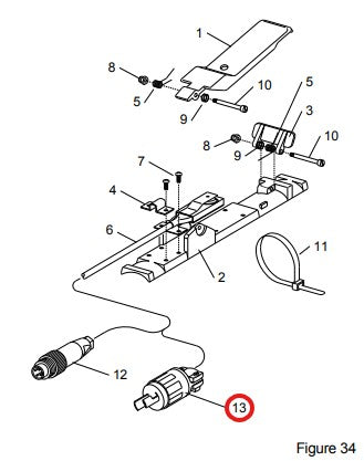 Clemco RLX Control Handle with Twist-Lock
