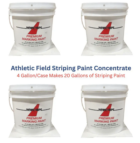 Newstripe 10002550 Athletic Field Striping Paint Concentrate 4 Gallon/Case