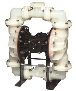 Sandpiper S15B3P2PPUS000 Double Diaphragm Pump, Polypropylene, Air Operated, 100 GPM