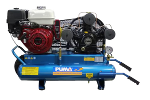 Puma Industries PUK-8008HGE 8 HP, 8 Gallon Twin Tank, Wheel Barrow Type W/ Honda Engine