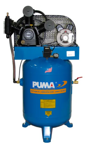 Puma Industries TE-3040V 3 HP, 40 Gallon Vertical Tank, 175 PSI Max