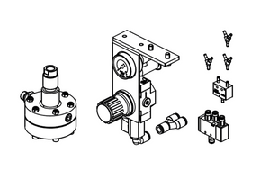 Wagner 2315965 Material Pressure Regulator Set 8bar PNE