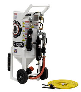 Pirate Brand 888-0331-62601PB-A Blast Pot, Portable, 3.5 CU Ft, Pressure Hold System, Pneumatic