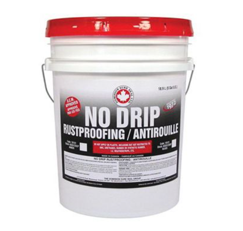 Dominion Sure Seal ASS512SB4L No Drip Rust Proofing, 4 L Jug, Black, Liquid