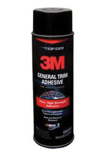 3M™ 08088 General Trim Adhesive, 18.1 fl-oz Aerosol Can, Liquid, Clear, 1 to 5 min Application
