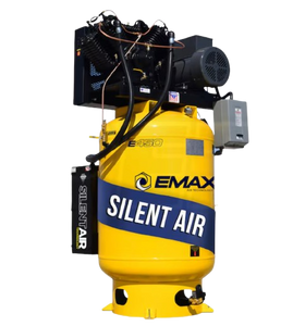 EMAX ESP07V120V3-208 Industrial Plus Silent Air 7.5-HP 120-Gallon Two-Stage Air Compressor (208V 3-Phase)