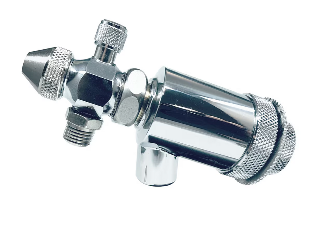 Paasche A-AUDR-1 Auto Spray Gun w/ Atomizing Air Control, Round Spr