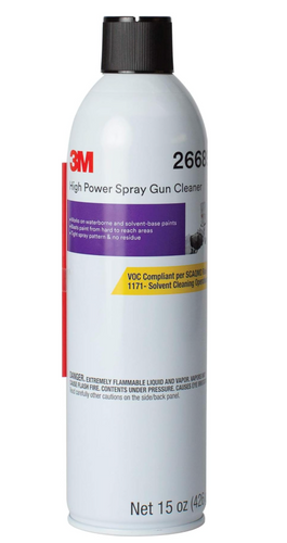 3M 26689 High Power Low VOC Spray Gun Cleaner, 15 oz, 293 g/L (6/case)