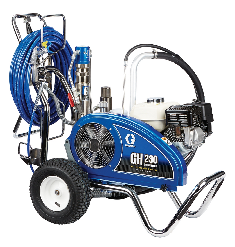 Graco 24W932 GH 230 Convertible ProContractor Series Gas Hydraulic Airless Sprayer