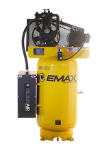 Load image into Gallery viewer, EMAX ES05V080l1 5 HP 80 gal. 2-Stage Industrial Inline Pressure Lubricated Pump SILENT Air Compressor, 175 PSI, 1-Phase