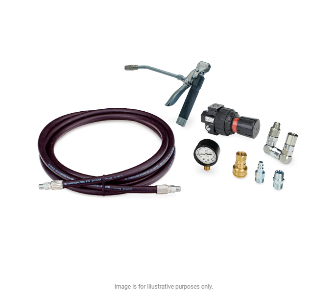 Graco 222080 Dispense Kit For Fire-Ball® 300 15:1 Grease Pump Packages - 15 Ft (14.5 M) Hose