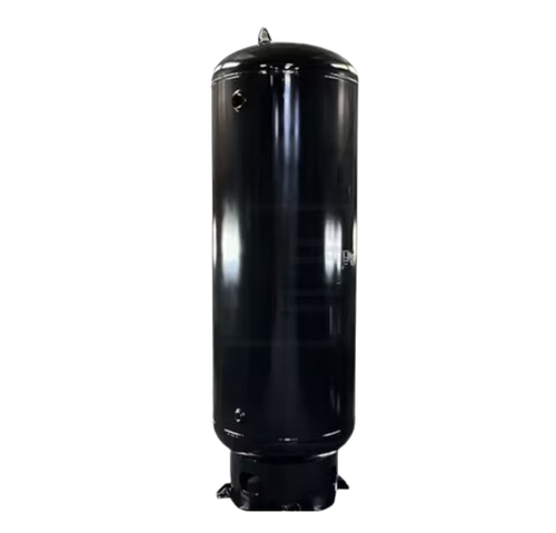 EMAX TANK240V02 240- Gal ASME Vertical Holding Tank w/ Auto Drain - Matte Black