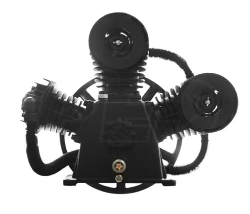 EMAX APP3Y0732TR3 7.5HP 32CFM Displacement 2 Stage Reciprocating Splash Lube Bare Pump w/Flywheel