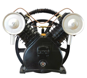EMAX APP2V0732S 7.5HP 32CFM Displacement Single Stage Reciprocating Splash Lube Bare Pump w/ flywheel