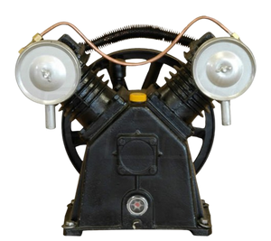 EMAX APP2V0313S (aka APP2V0314S ) 3hp 13CFM Displacement Single Stage Reciprocating Splash Lubricated Bare Pump with flywheel