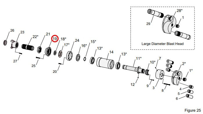 Clemco 02615 SB Rear End Plate