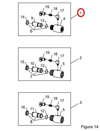 Clemco 05540 Injector Nozzle Assembly 1-1/4