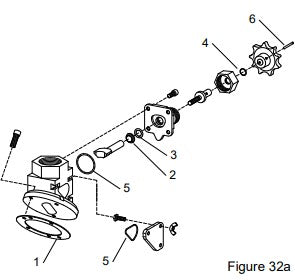 Clemco 22854 Service Kit, MQV Mtrg Segment