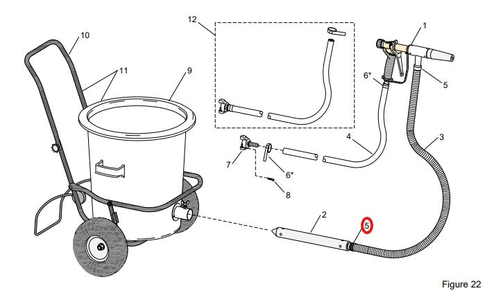 Clemco 24780 Clamp, Material Hose