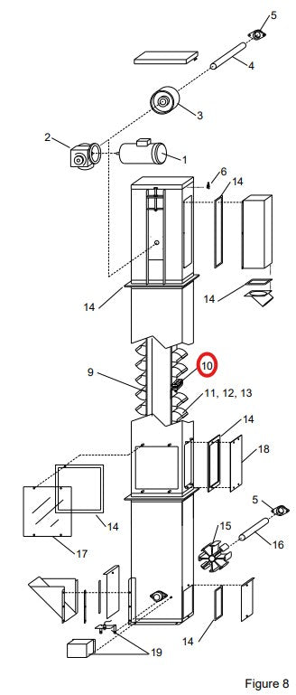 Clemco 06418 Splice Bar Assembly