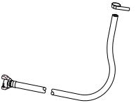 Clemco 28178 Hose Assembly, Air, 30', PG
