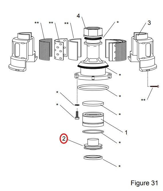Clemco 22613 MLNM Piston