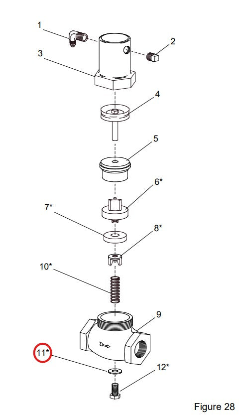 Clemco 01979 Washer, 3/8