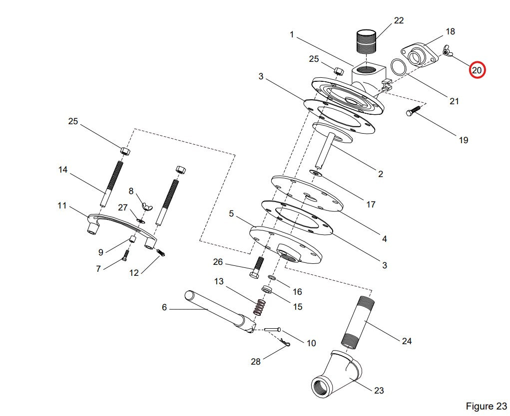 Clemco 03213 Nut