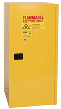 Load image into Gallery viewer, 60 Gallon Flammable Liquid Cabinet, 1 Door, Yellow - 6110X