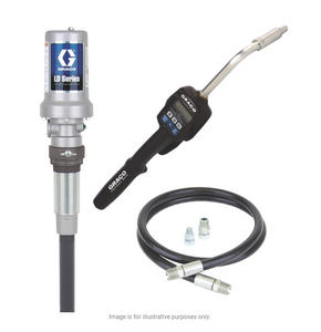 Graco 24H802 Ld Series 3:1 Stationary Oil Pump Package - Preset Meter Type - Rigid Extension