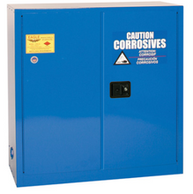 Load image into Gallery viewer, 30 Gallon Acid &amp; Corrosive Safety Cabinet, Self Close, CRA3010X