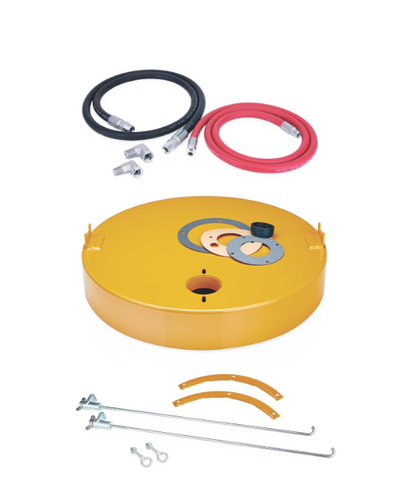 Graco 206655 Fire-Ball® 300 Series 5:1 55 Gallon (200 Liter) Closed-Head Oil Pump - Lube Truck Package