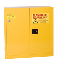 Load image into Gallery viewer, 30 Gallon Flammable Liquid Cabinet, 1 Shelf, Yellow