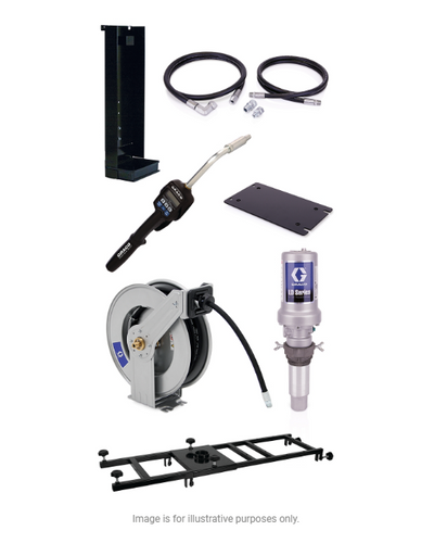 Graco 24H726 Ld Series 3:1 Stationary 275 Gallon (1040 Liter) Oil Pump Package - Manual Meter Type