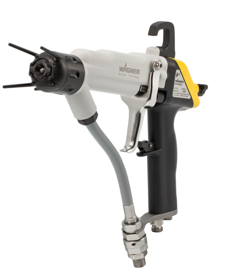 Wagner 2344473 Wagner Electrostatic Spray Gun - GM 5000 EAC - High Pressure AirCoat for Solvent-based (Gun Only)