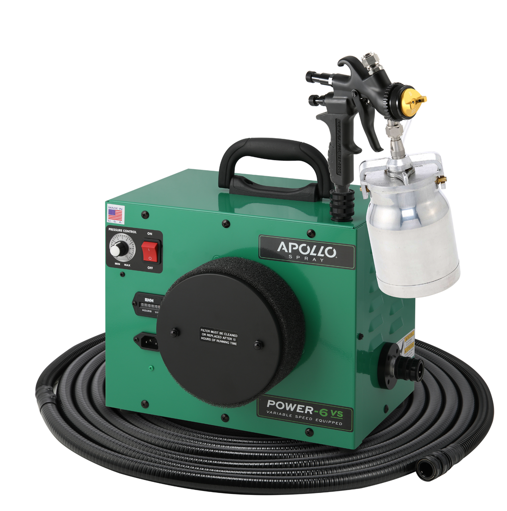 Apollo PW6-VS-110-7700QT POWER-6-VS, 6-Stage, 120V, 32' Air Flex, A7700QT