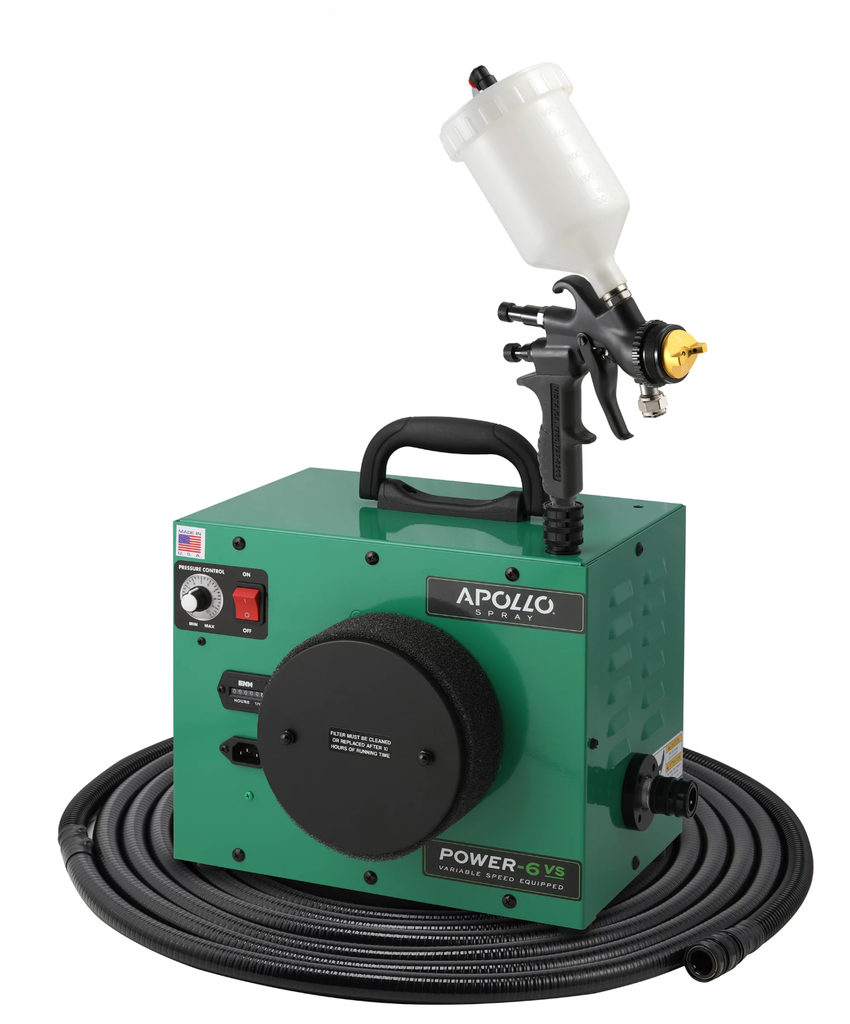 Apollo PW6-VS-110-7700GT-600 POWER-6-VS, 6-Stage, 120V, 32' Air Flex, A7700GT-600